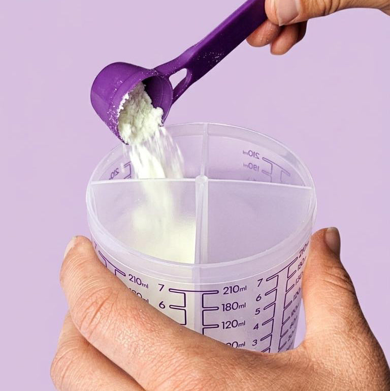 Baby Formula Dispenser with Measured Compartments