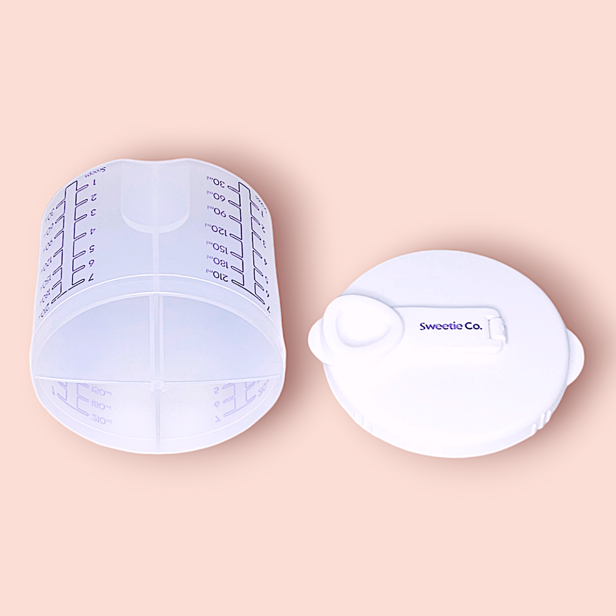 Formula Dispenser Mini Baby Formula Dispenser with Measurements – Sweetie Co. – Sweetie Co.